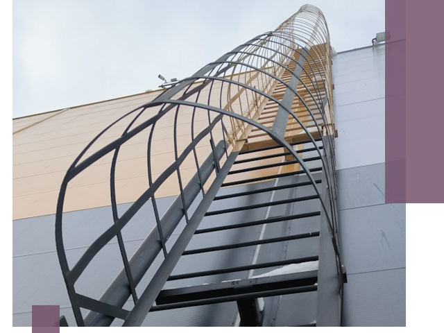 Изготовление и монтаж пожарных лестниц в Кузнецке профессионально