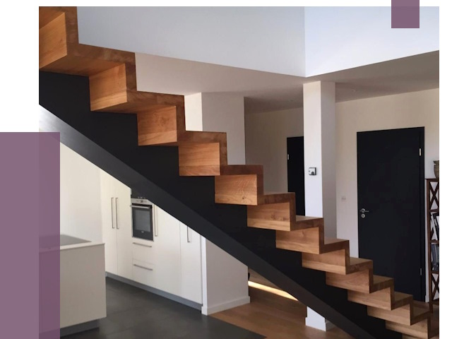 Изготовление деревянных лестниц в Кузнецке от 88604 руб. | ПРОЛЁТ-Кнц