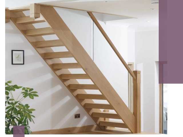 Изготовление деревянных лестниц под ключ в Кузнецке для дома