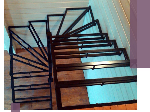 Изготовление металлических лестниц любой сложности в Кузнецке