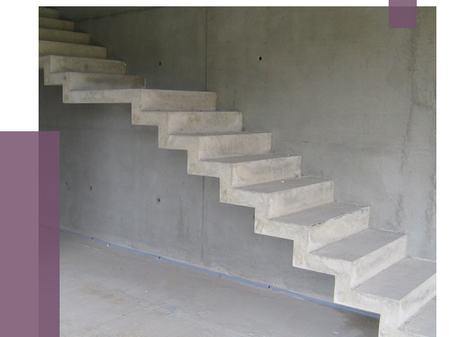 Бетонные лестницы в Кузнецке от 19284 руб. под ключ | ПРОЛЁТ-Кнц