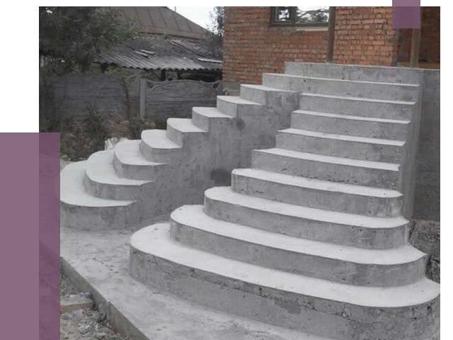 Монтаж бетонных лестниц в Кузнецке от 4378 руб. 