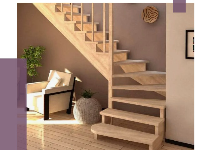 Изготовление Г-образных лестниц в Кузнецке от 19284 руб. 