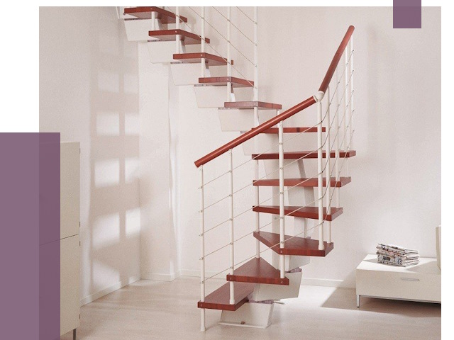 Изготовление лестниц на больцах в Кузнецке от 9903 руб. | ПРОЛЁТ-Кнц