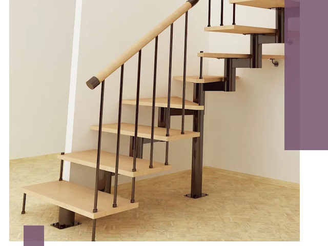 Монтаж лестниц на больцах в Кузнецке — быстро и надежно