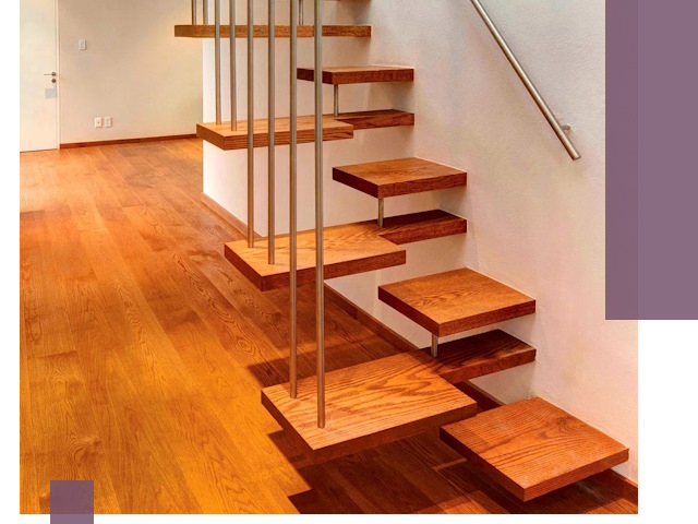 Лестницы «гусиный шаг» на заказ в Кузнецке для узких пространств