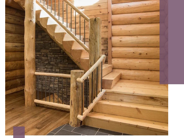 Лестницы в баню под заказ и профессиональный монтаж в Кузнецке