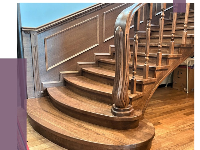 Дубовые лестницы под ключ в Кузнецке от 179814 руб. — ПРОЛЁТ-Кнц