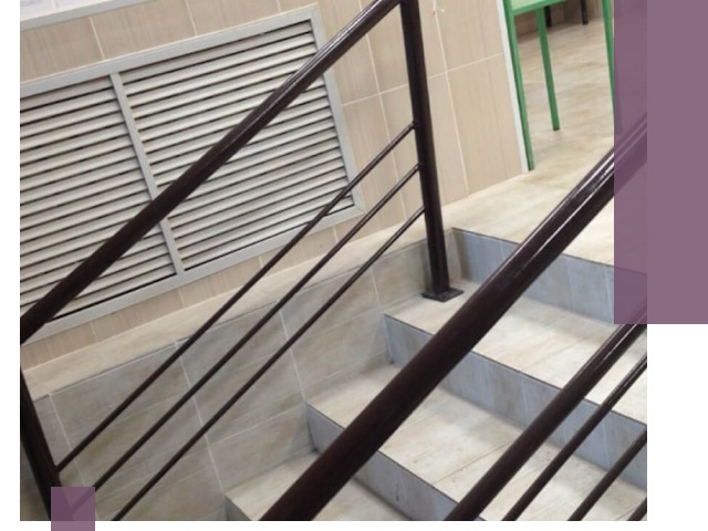 Изготовление перил из металла под ключ в Кузнецке