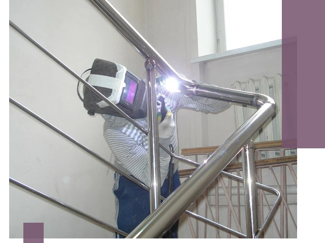 Монтаж перил и ограждений качественно в Кузнецке