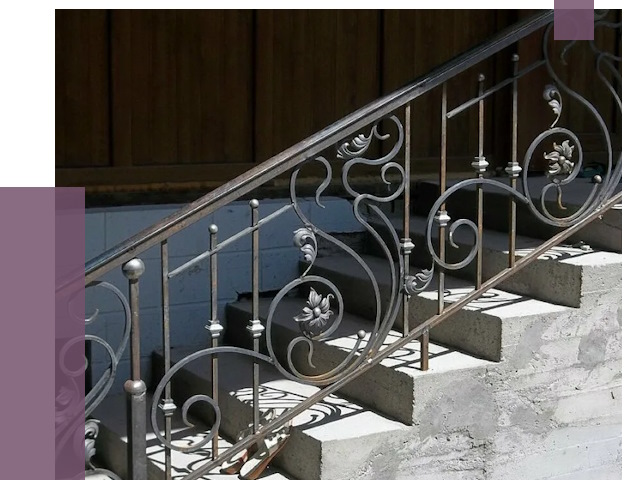 Кованые перила в Кузнецке от 8860 руб. под ключ — качество от ПРОЛЁТ-Кнц