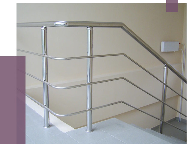 Алюминиевые перила в Кузнецке от 6463 руб. под ключ | ПРОЛЁТ-Кнц