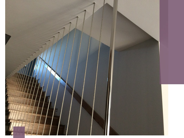 Тросовые перила под ключ в Кузнецке — производство и монтаж