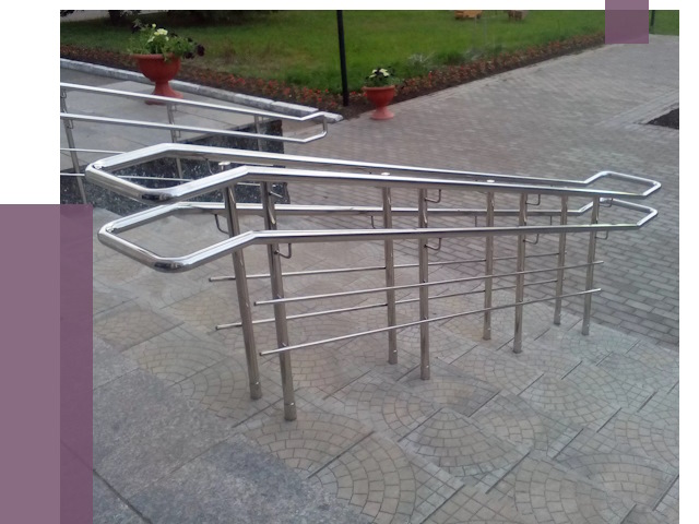 Перила для инвалидов в Кузнецке от 7735 руб. под ключ | ПРОЛЁТ-Кнц