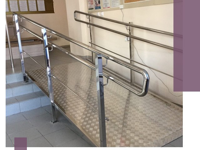Перила для инвалидов в Кузнецке — надежные поручни и ограждения