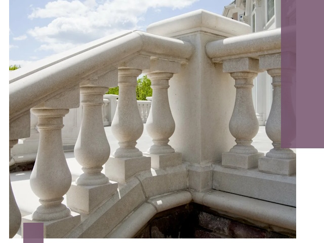 Балюстрады из металла и камня под ключ в Кузнецке