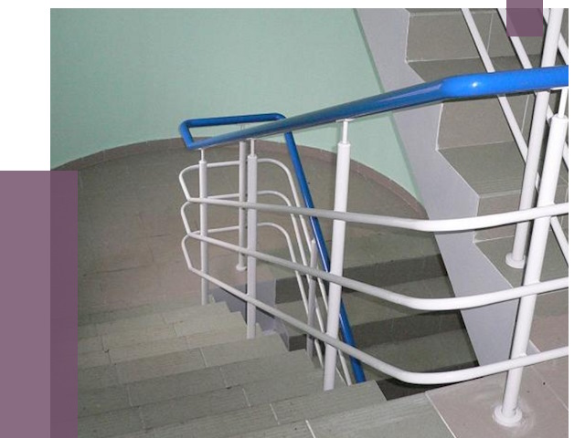 Перила в подъезде в Кузнецке — установка и замена от 7557 руб. | ПРОЛЁТ-Кнц