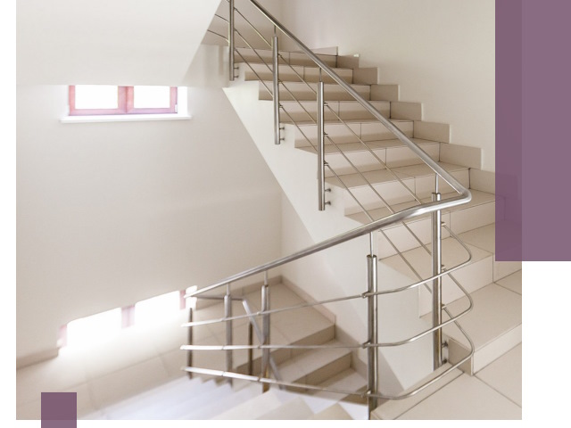 Установка и замена перил в подъезде в Кузнецке