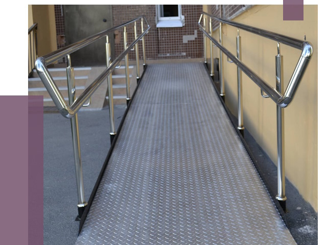 Пандусы в Кузнецке от 12509 руб. — установка для инвалидов | ПРОЛЁТ-Кнц