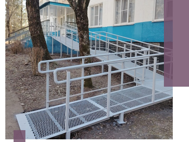 Пандусы под ключ в Кузнецке: изготовление, монтаж и демонтаж