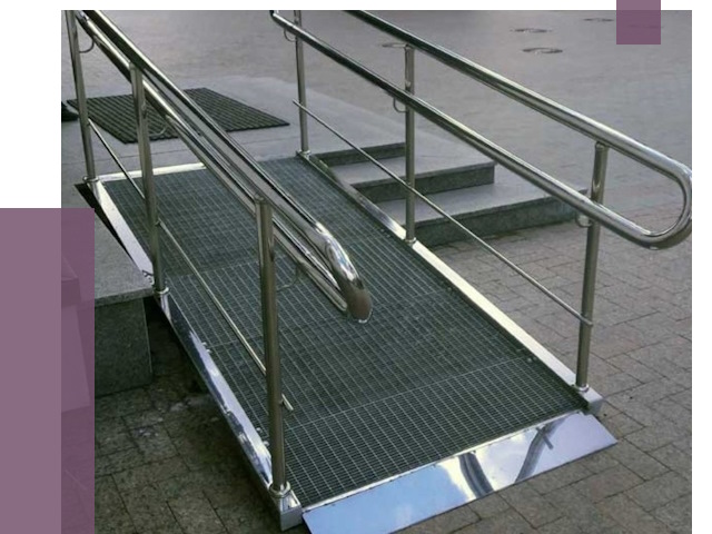 Монтаж пандусов для инвалидов в Кузнецке от 8777 руб. под ключ | ПРОЛЁТ-Кнц