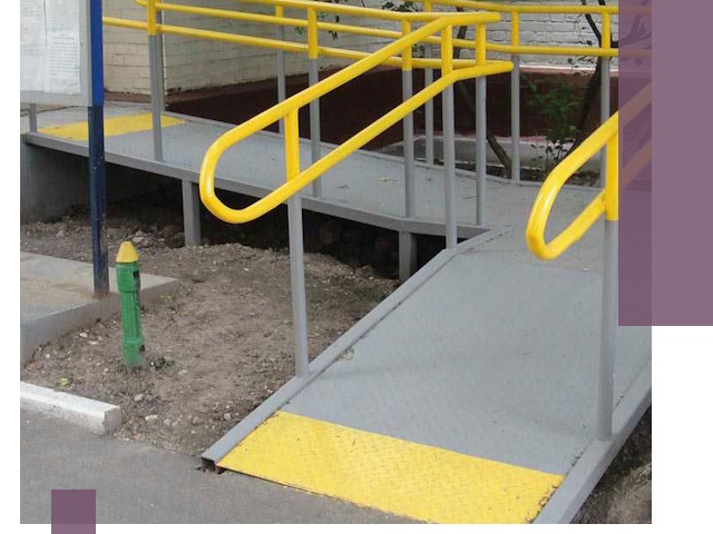 Монтаж пандусов для инвалидов в Кузнецке — быстро и качественно