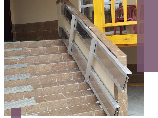 Откидные пандусы под ключ в Кузнецке — монтаж и демонтаж