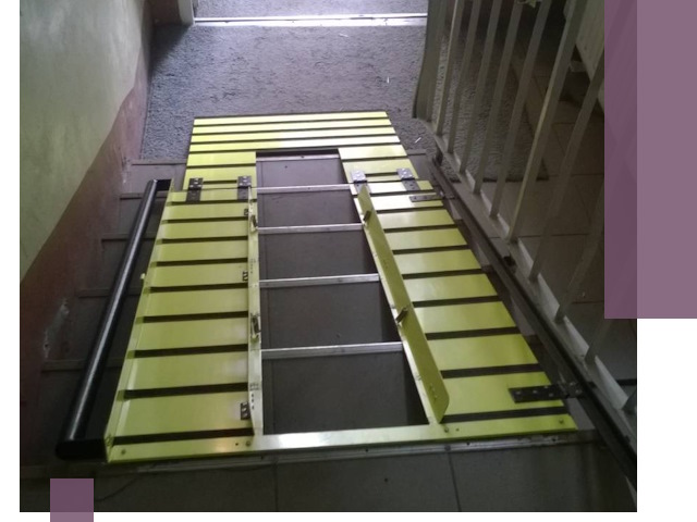 Профессиональный монтаж пандуса в подъезд в Кузнецке