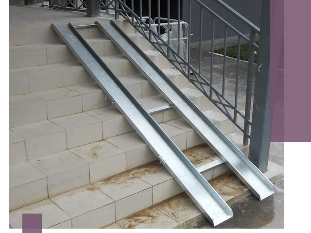 Пандусы для детских колясок в Кузнецке: изготовление и монтаж