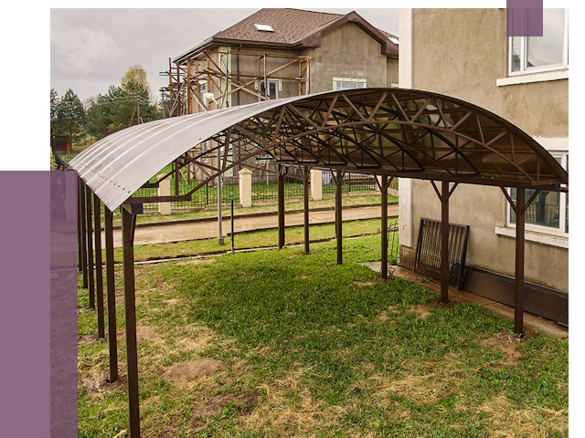 Демонтаж навесов в Кузнецке от 4691 руб. — разборка и вывоз | ПРОЛЁТ-Кнц