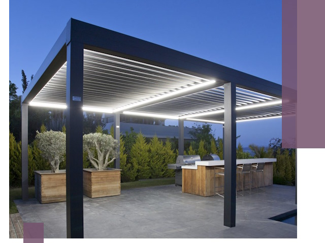 Навесы отдельно стоящие под ключ в Кузнецке из металла и поликарбоната