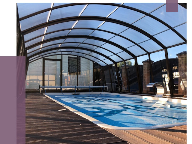 Навесы для бассейна в Кузнецке от 17095 руб. под ключ | ПРОЛЁТ-Кнц