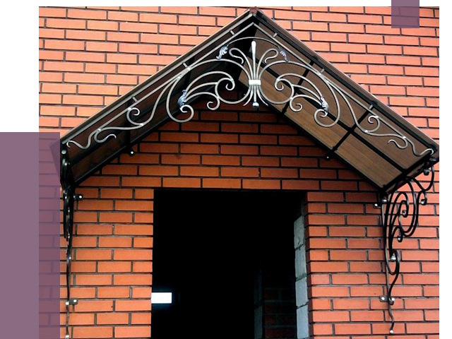 Металлические козырьки в Кузнецке от 10893 руб. 