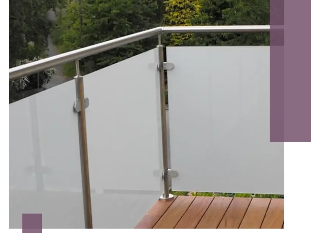 Алюминиевые парапеты для балконов и террас в Кузнецке