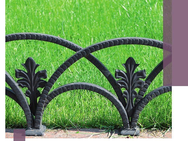 Декоративные металлические бордюры под ключ в Кузнецке