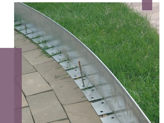 Металлические бордюры для тротуаров в Кузнецке от 8860 руб.