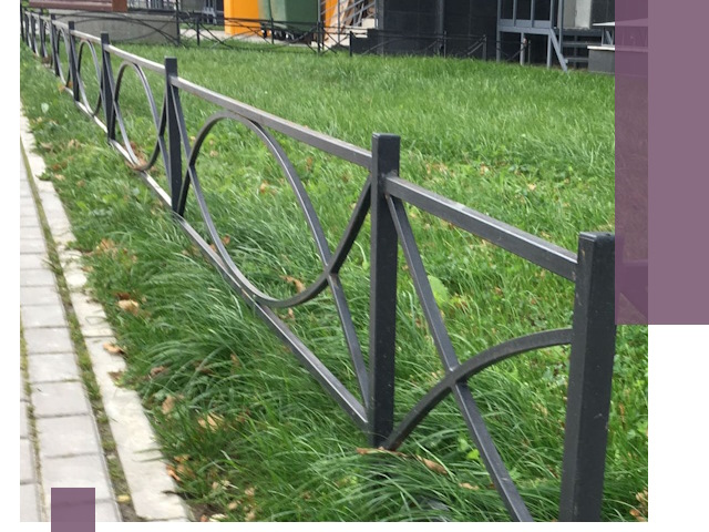 Газонные ограждения из металла в Кузнецке — монтаж и продажа