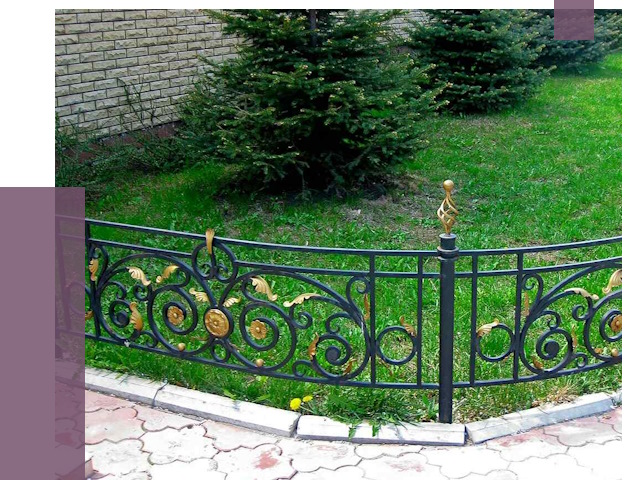 Кованые газонные ограждения в Кузнецке от 7766 руб. — ПРОЛЁТ-Кнц