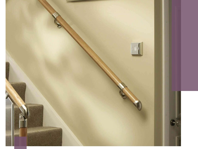 Монтаж пристенных поручней профессионально в Кузнецке